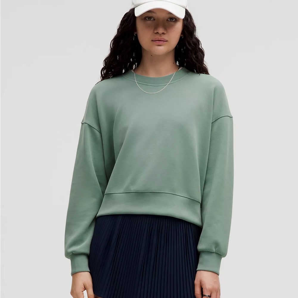 Lululemon Softstreme Perfectly Oversized Cropped Crew